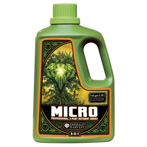 Hgc723882 01 - emerald harvest micro gallon/3. 8 liter (4/cs)