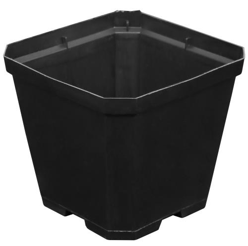 Hgc724044 01 - gro pro black plastic pot 4 in x 4 in x 3. 5 in (960/cs)