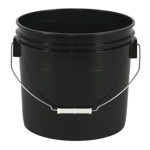 Hgc724379 01 - gro pro black plastic bucket 3. 5 gallon