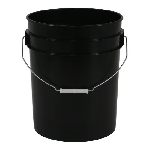 Hgc724380 01 1 - gro pro black plastic bucket 5 gallon
