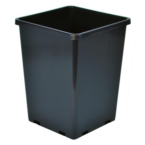 Hgc724385 01 - gro pro rose bucket black 7. 6 in x 7. 6 in x 9. 7 in (10/cs)