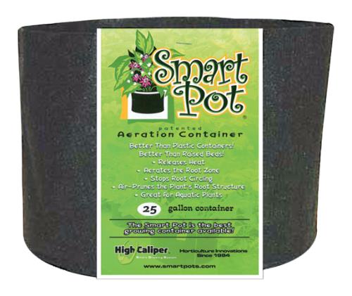 Hgc724740 01 - smart pot black 25 gallon (50/cs)