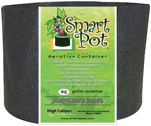Hgc724750 01 - smart pot black 45 gallon (50/cs)