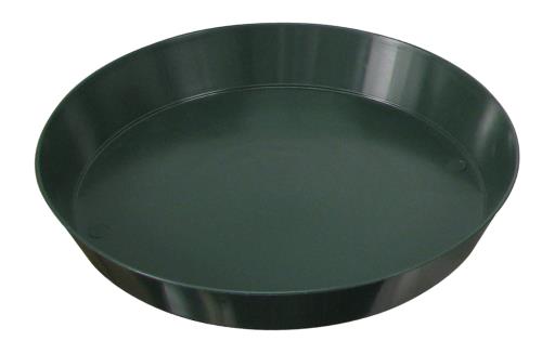 Hgc724915 01 - green premium plastic saucer 12 in (48/cs)