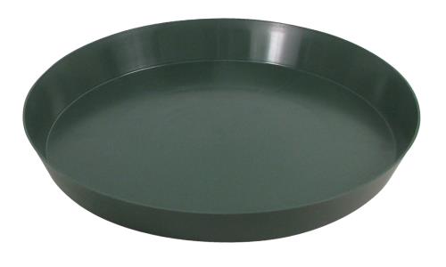 Hgc724925 01 - green premium plastic saucer 16 in (40/cs)