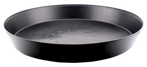Hgc724929 01 - black premium plastic saucer 25 in (5/cs)