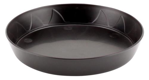 Hgc724930 01 - gro pro heavy duty black saucer - 6 in (100/cs)