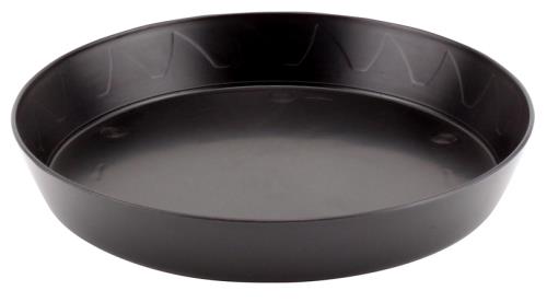 Hgc724932 01 - gro pro heavy duty black saucer - 8 in (100/cs)