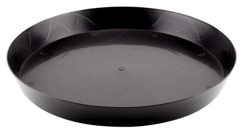 Hgc724940 01 - gro pro heavy duty black saucer - 16 in (35/cs)