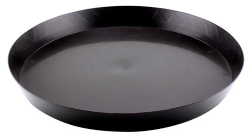 Hgc724942 01 - gro pro heavy duty black saucer - 18 in (35/cs)
