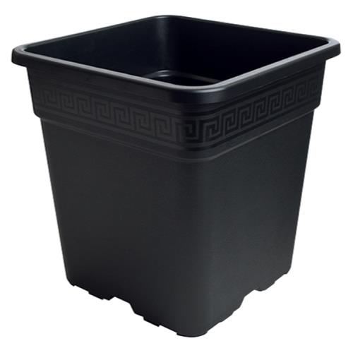 Hgc725405 01 - gro pro black square pot 1 gallon