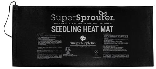 Hgc726677 01 - super sprouter 4 tray seedling heat mat 21 in x 48 in (6/cs)