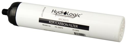 Hgc741630 01 - hydro-logic micro-75 carbon/kdf85 pre-filter cartridge