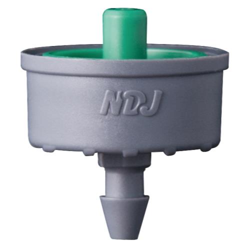 Hgc747332 01 - jain irrigation click-tif pressure compensated dripper w/ check valve 2. 0 gph green (1=100/bag)