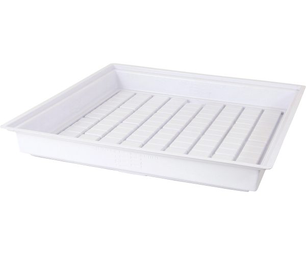 Active aqua flood table, white, 4' x 4'