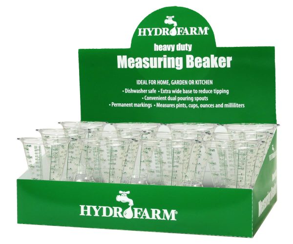 Hydrofarm measuring beaker, pack of 12