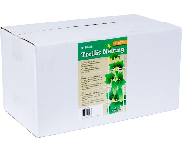 Trellis netting 6" mesh, non-woven, 4' x 328'
