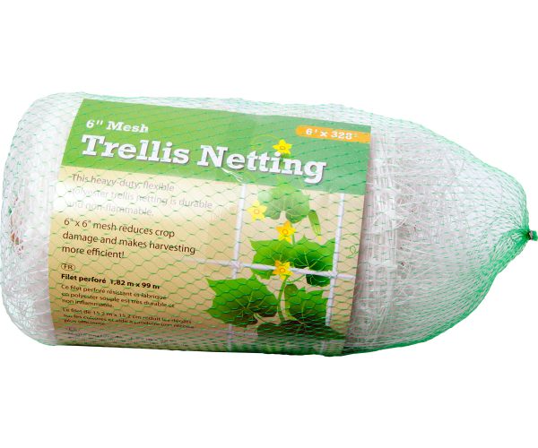 Trellis netting 6" mesh, non-woven, 6' x 328'