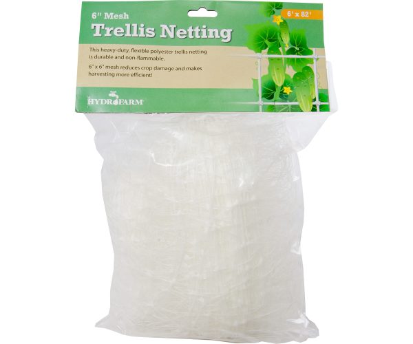 Trellis netting 6" mesh, non-woven, 6' x 82'
