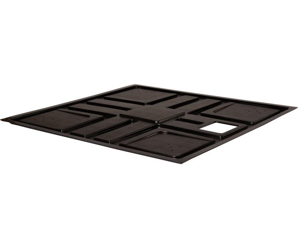 Active aqua reservoir cover, black, 100 gal