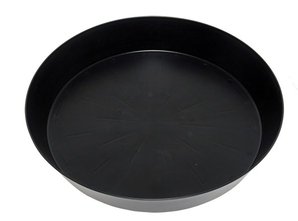 Super-sized black saucer #20, pack of 5