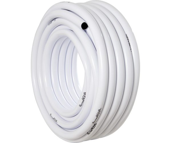 Hgtb100wb 1 - active aqua 1" id white & black tubing, 100'