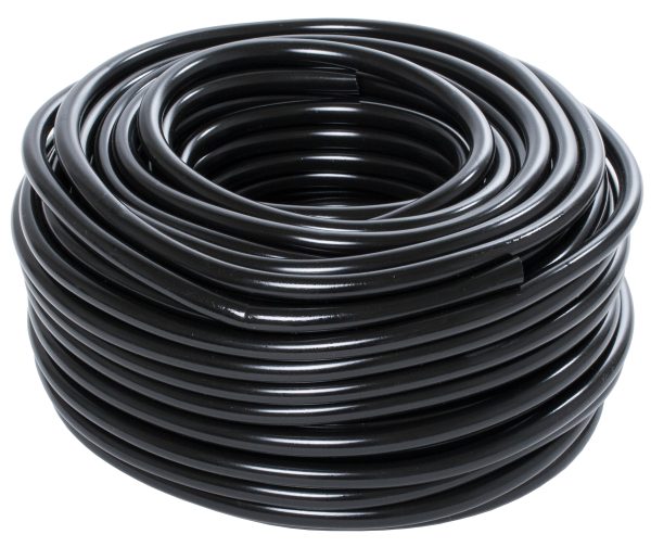 Hgtb25 1 - 1/4" od black tubing 100'