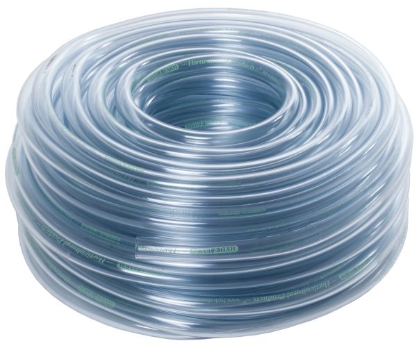 3/8" id clear tubing 100'