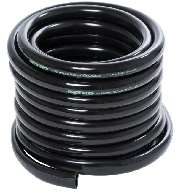 1/2" id black tubing 25'