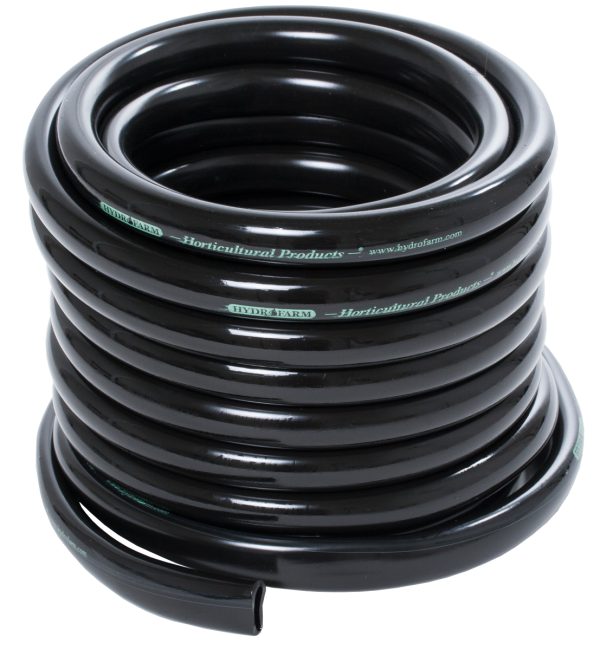 Hgtb50gf 1 - 1/2" id black tubing 25'