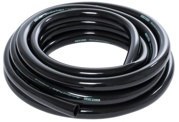 Hgtb75 50 1 - 3/4" id black tubing 50'