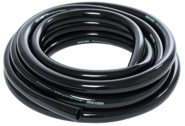 3/4" id black tubing 25'