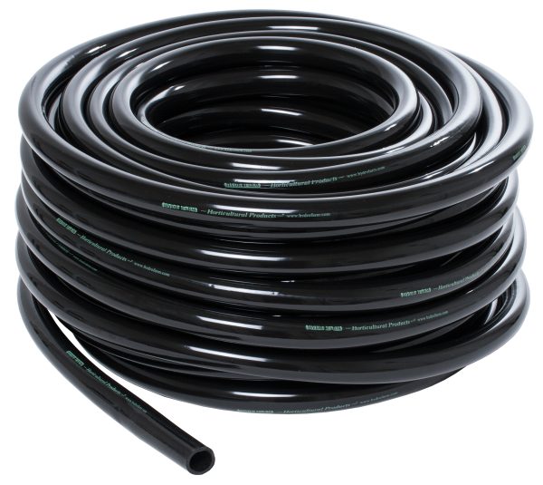 3/4" id black tubing 100'