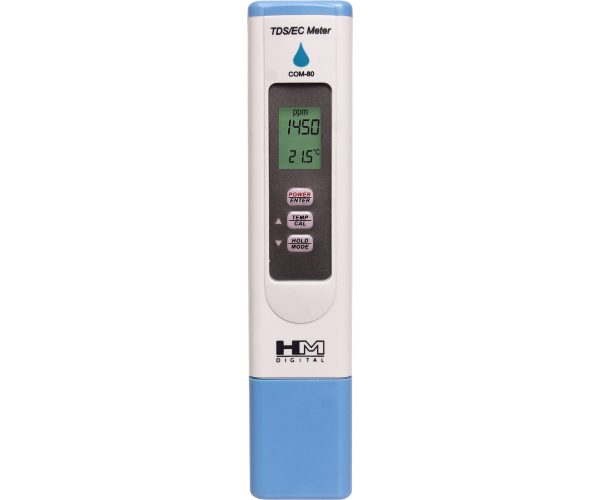 Hmdcom80 1 - hm digital com-80 ec/tds/temp waterproof hydro tester
