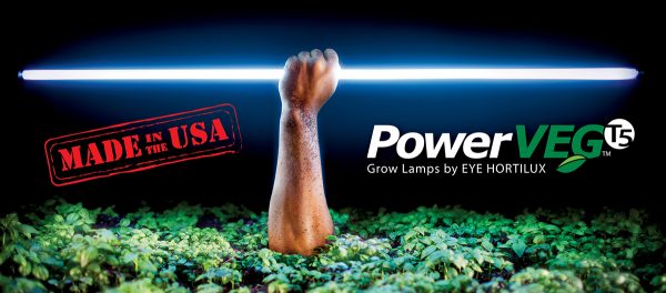 Powerveg t5 54w 4' ho tube
