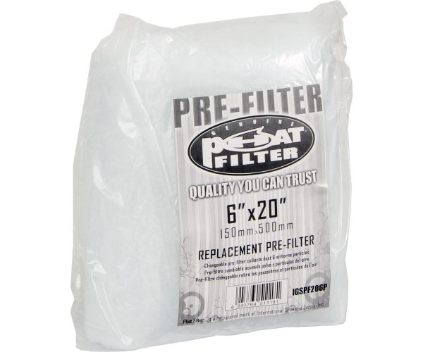 Igspf206pf 1 - phat pre-filter, 6" x 20"