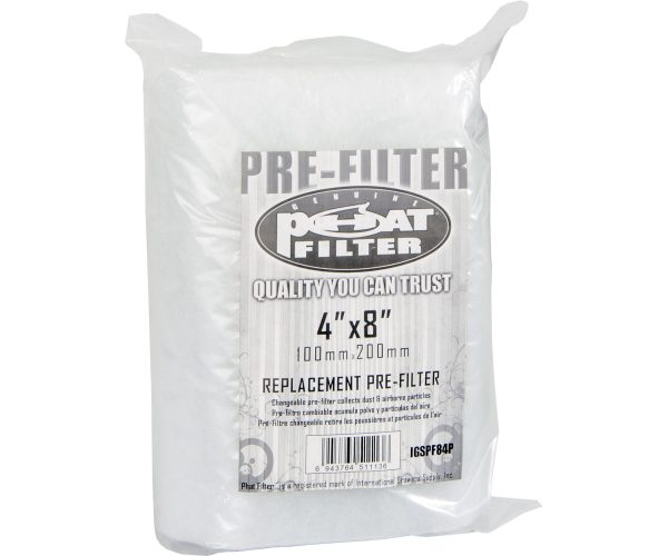 Phat pre-filter, 4" x 8"