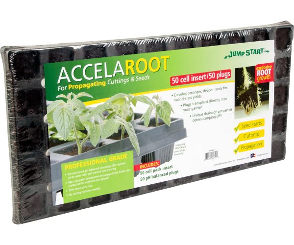 Jump start accelaroot 50-cell insert and starter plugs (no tray)