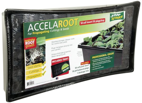 Jump start accelaroot 50-cell tray w/insert and starter plugs
