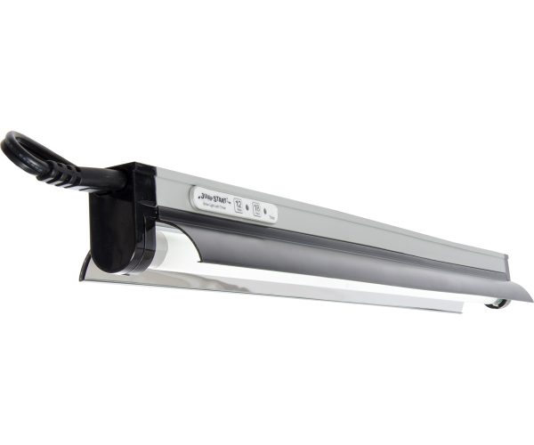 Jump start t5 fixture w/lamp, reflector, and timer, 18"