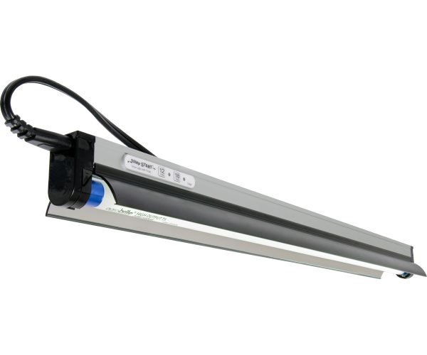 Jump start t5 fixture w/lamp, reflector, and timer, 2 ft