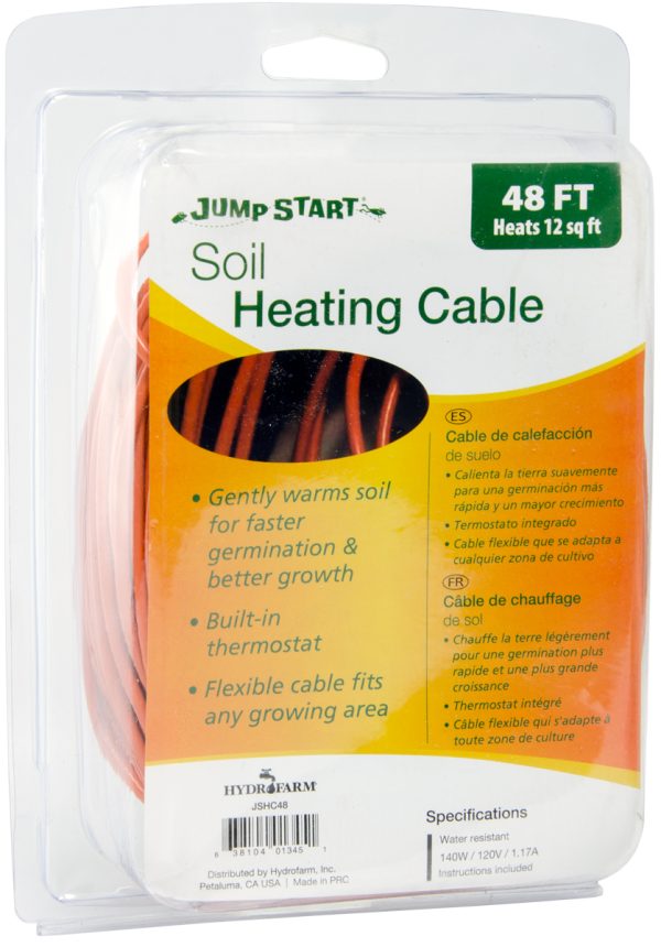 Jump start soil heating cable, 48'