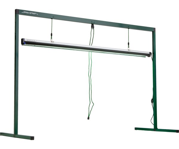 Jump start 4' t5 grow light system with timer (stand, fixture & tube)
