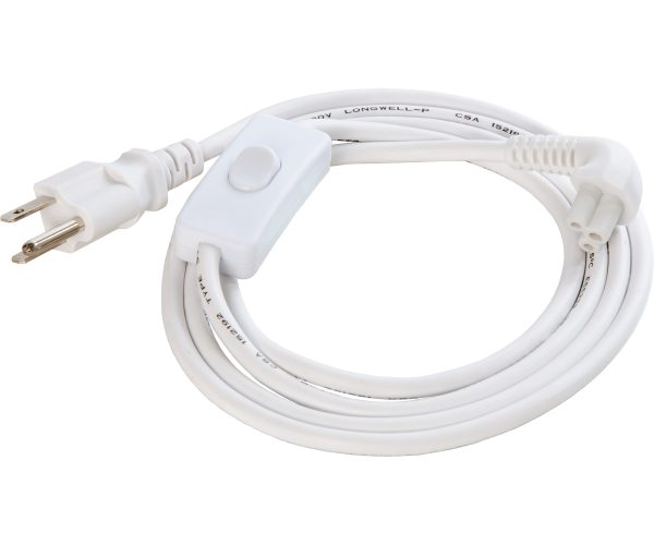 Jump start replacement power cord, 6', 120v