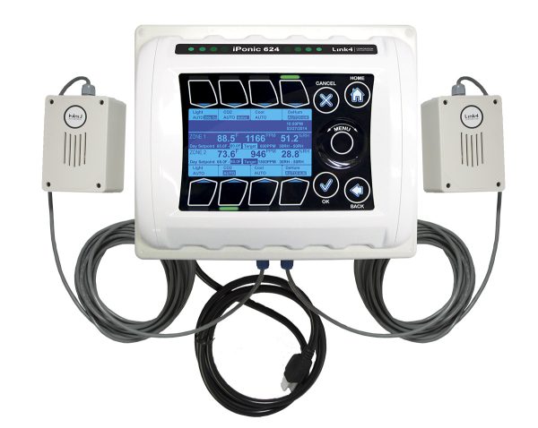 Iponic 624 two zone grow room controller