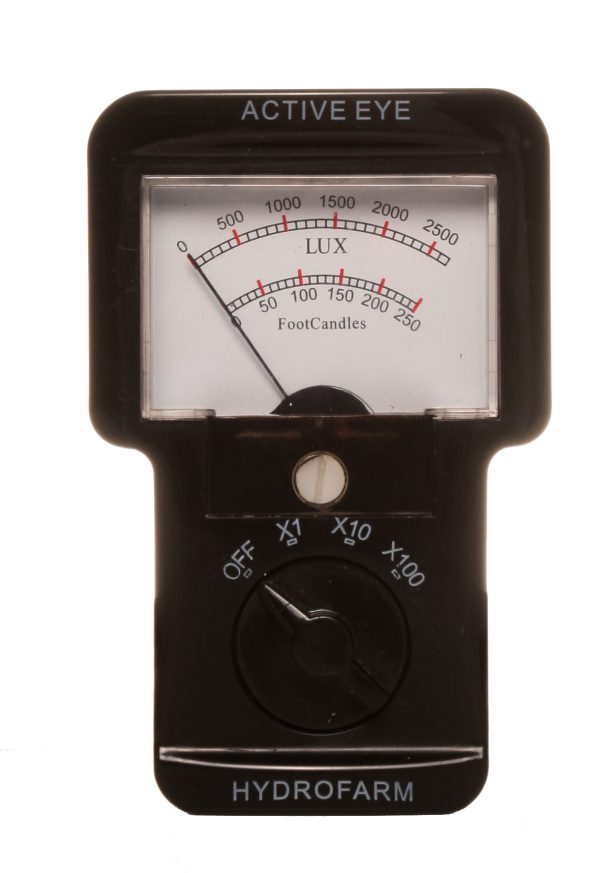 Analog light meter (footcandles)