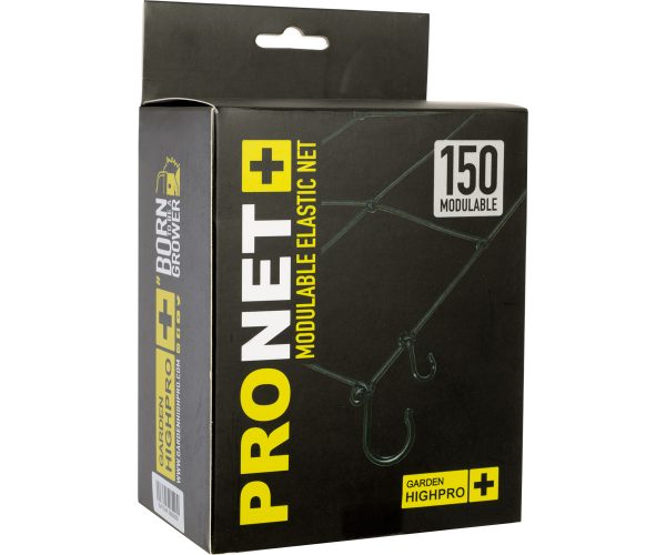 Pronet 150, modulable grow tent trellis net, 5’x5’ to 2’x2’