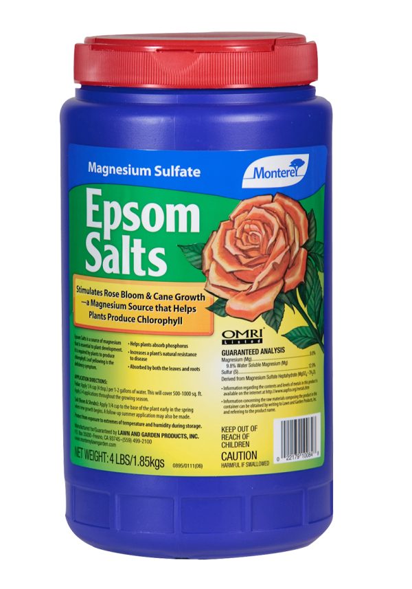 Monterey epsom salts, 4 lbs