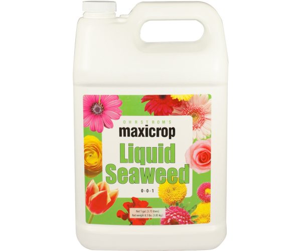 Maxicrop liquid seaweed, 2. 5 gal