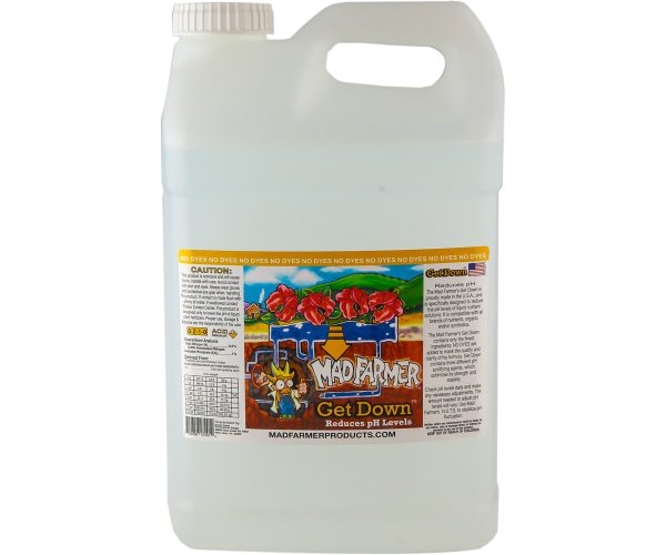 Mad farmer get down, 2. 5 gal, case of 2
